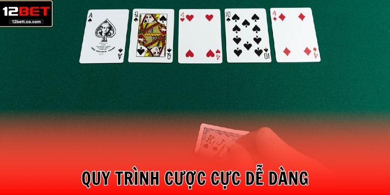 Quy trình cược cực dễ dàng