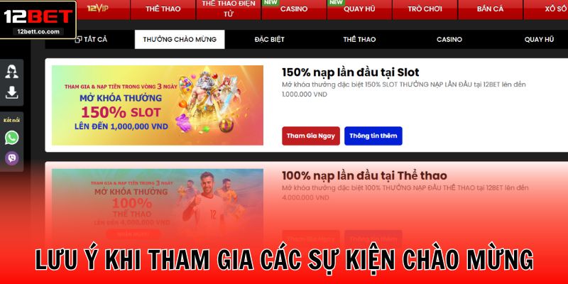 Lưu ý khi tham gia các sự kiện chào mừng